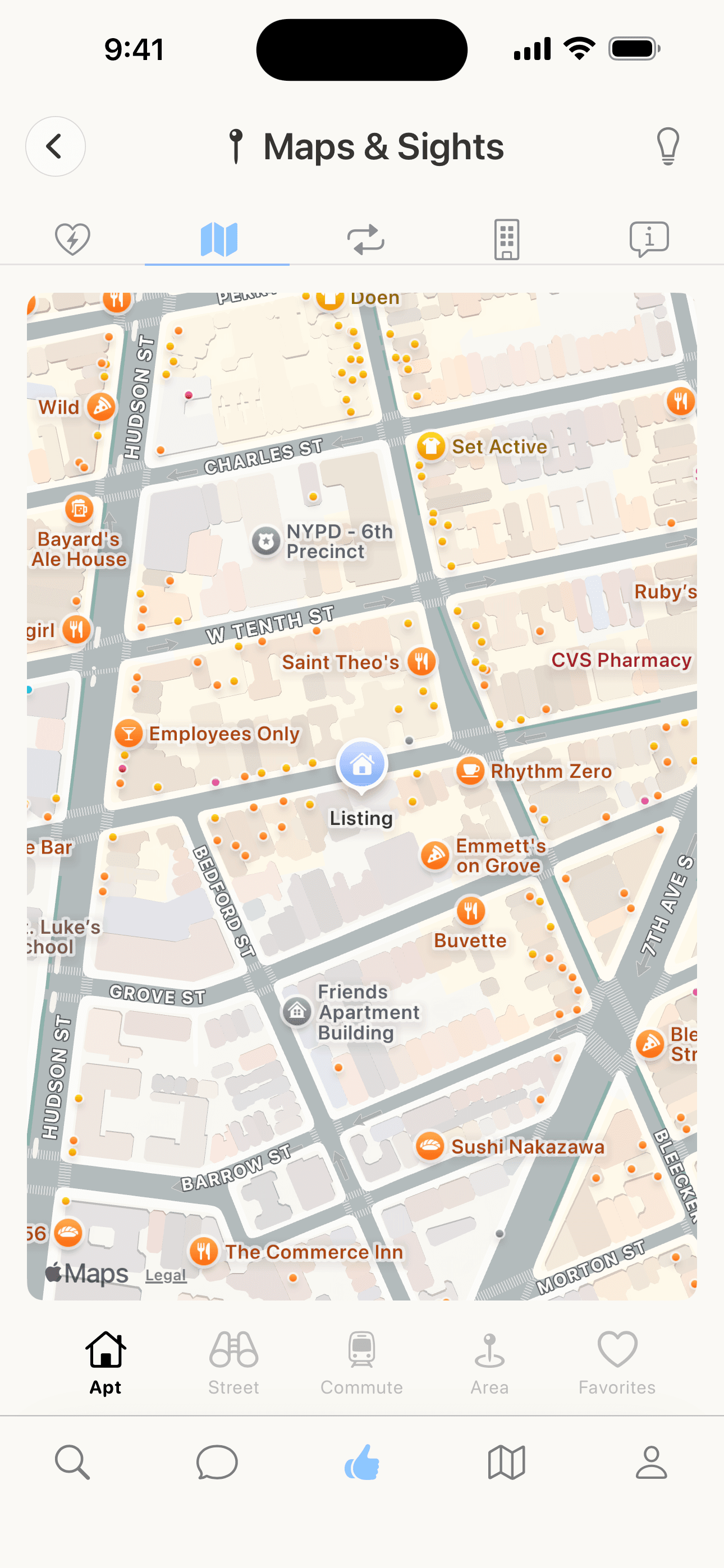 Livvng apartment rental costs and unit amenities