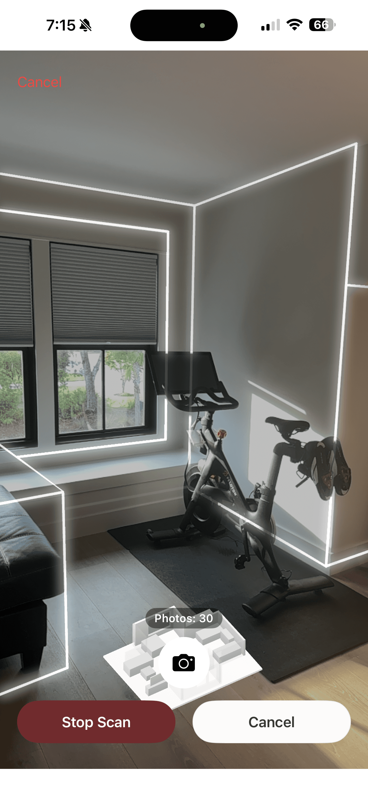Livvng Capture active room scan